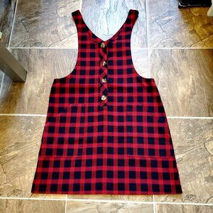 Zara kids pinafore dress(13-14yrs)